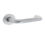 Jedo 19mm Round Bar Handle on Rose Satin Anodised Aluminium