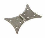 Valley Forge Butterfly Cabinet Hinge 73x52mm Pewter