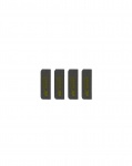 2mm 75mm x 25mm Intumescent to suit Zoo Radius Hinges - 4 Pads per Pack