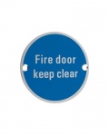 Signage - Fire Door Keep Clear