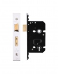 3 Lever Sash Lock - 64mm C/W PVD Forend and Strike