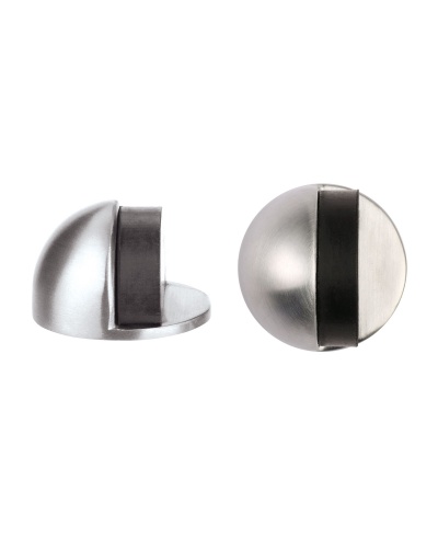 Door Stop - Floor Mounted Oval 45mm Dia