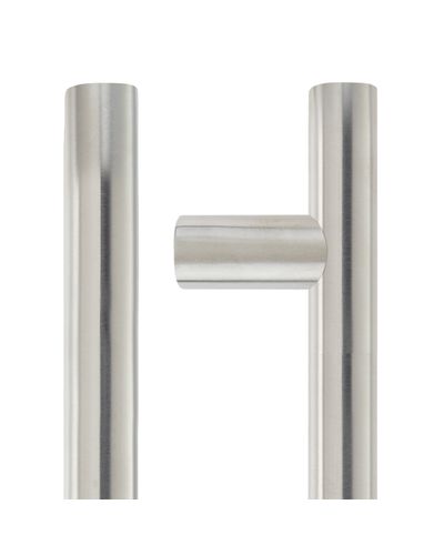 22mm Guardsman Pull Handle - 425mm  - Grade 201 - Bolt Through Fixings